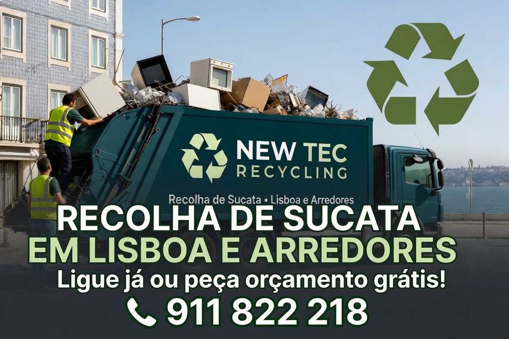Recolha de Sucata – Metais, Informática, Armazéns | Grande Lisboa