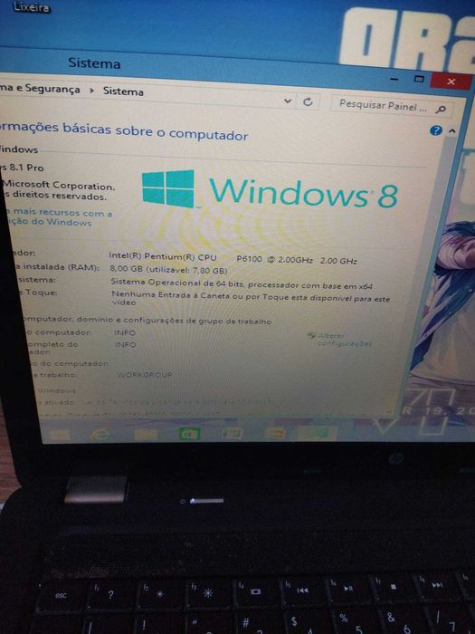 Portátil HP Modelo G 62