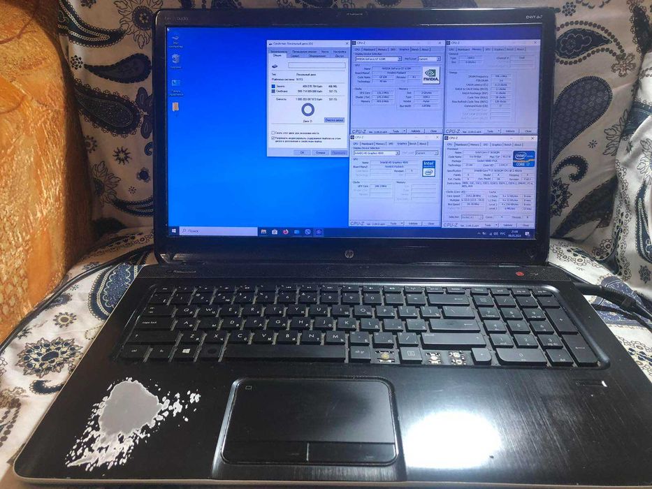 Ноутбук HP pavilion dv7