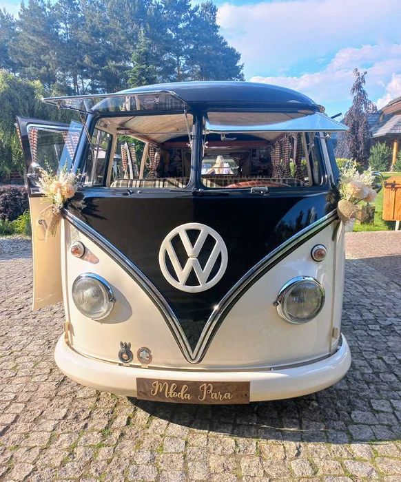 Samochód Auto do Ślubu VW T1 T2 Bulik Ogórek Zabytkowy Boho Vintage