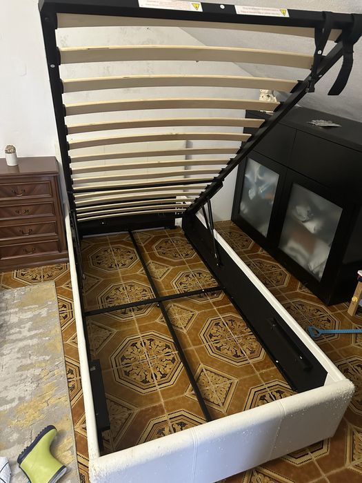 Cama com arrumacao