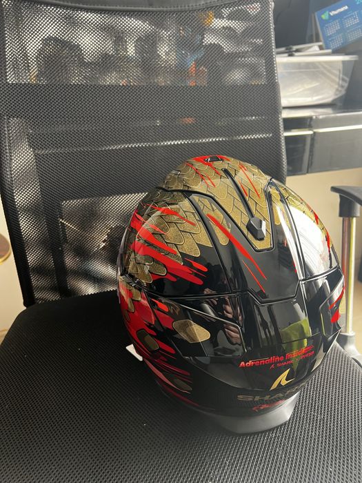 Capacete Shark Swal I3 jet Venum (Novo)