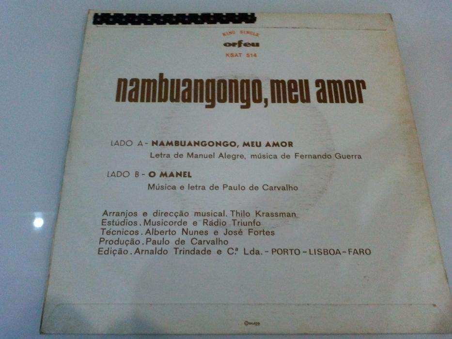 Disco de Vinil - Paulo de Carvalho