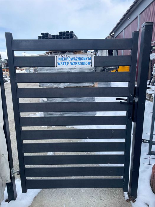 Przęsło 120x200cm oc+ral czarny + drewno