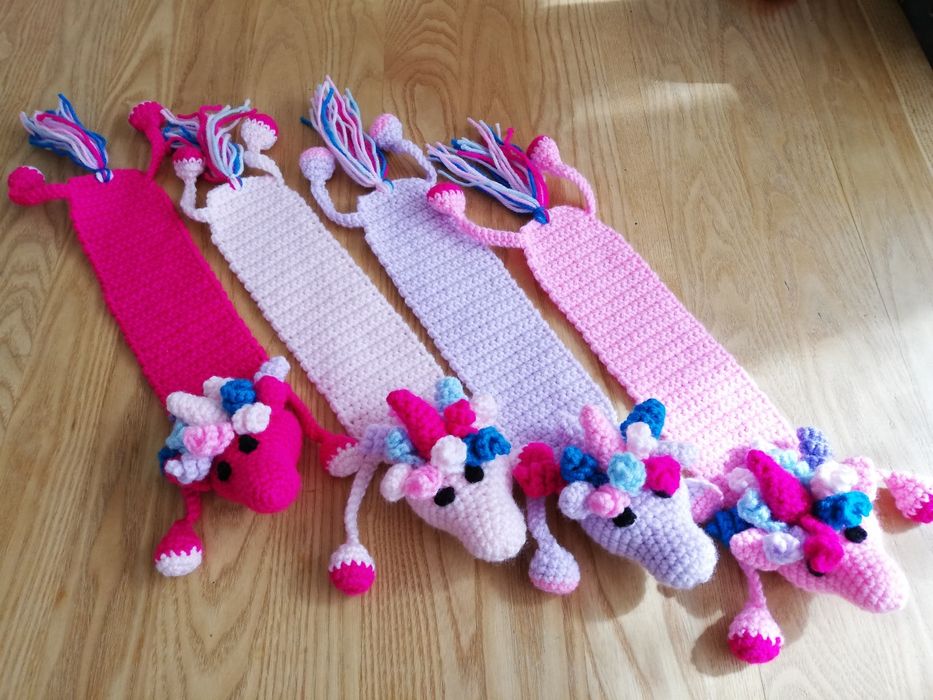 Zakładka do książki szydełko