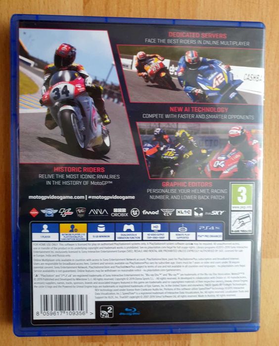Moto GP 19 na PlayStation 4 PS 4   PS 5