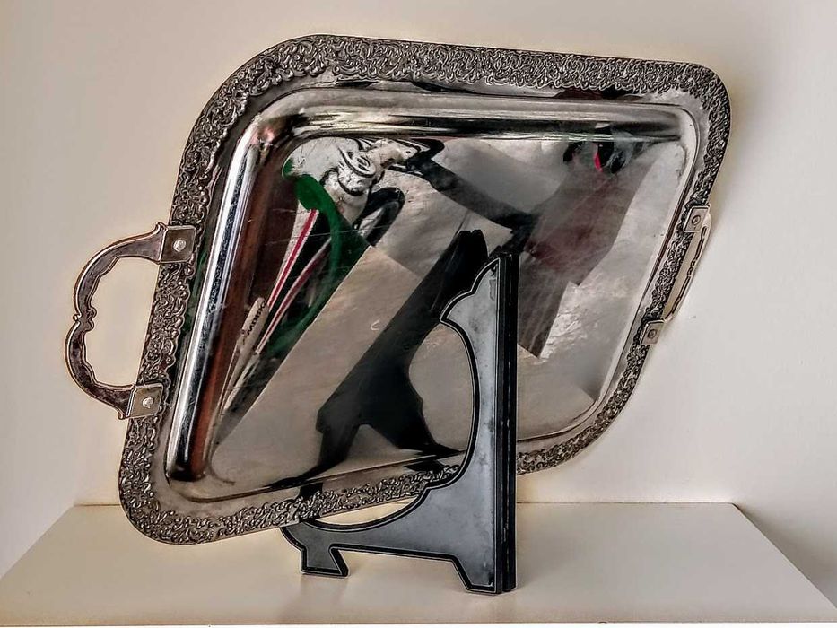 Tabuleiro aço inoxidável utilitário exposição