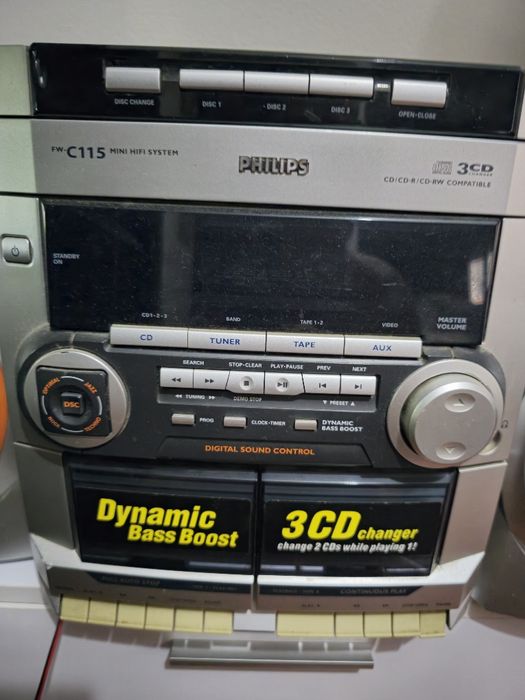 Aparelhagem antiga philips fw c115