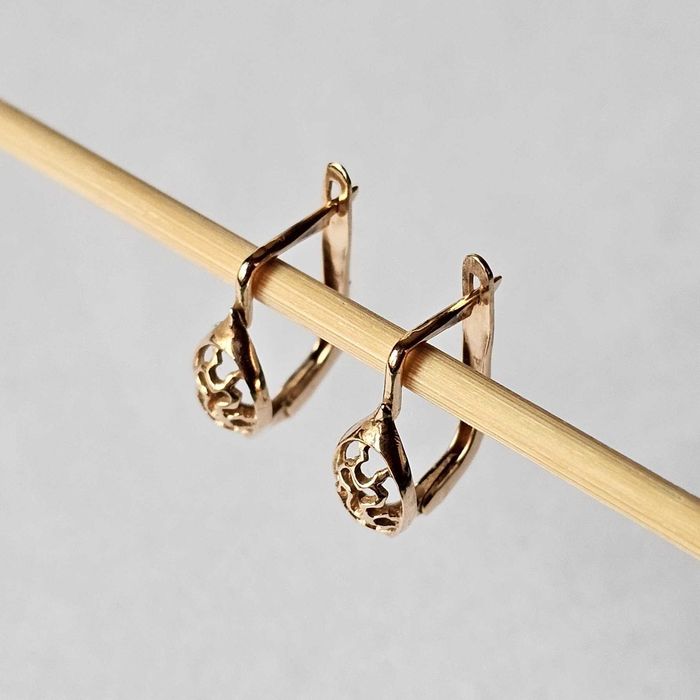 Złote kolczyki 14K p.585 1,98g