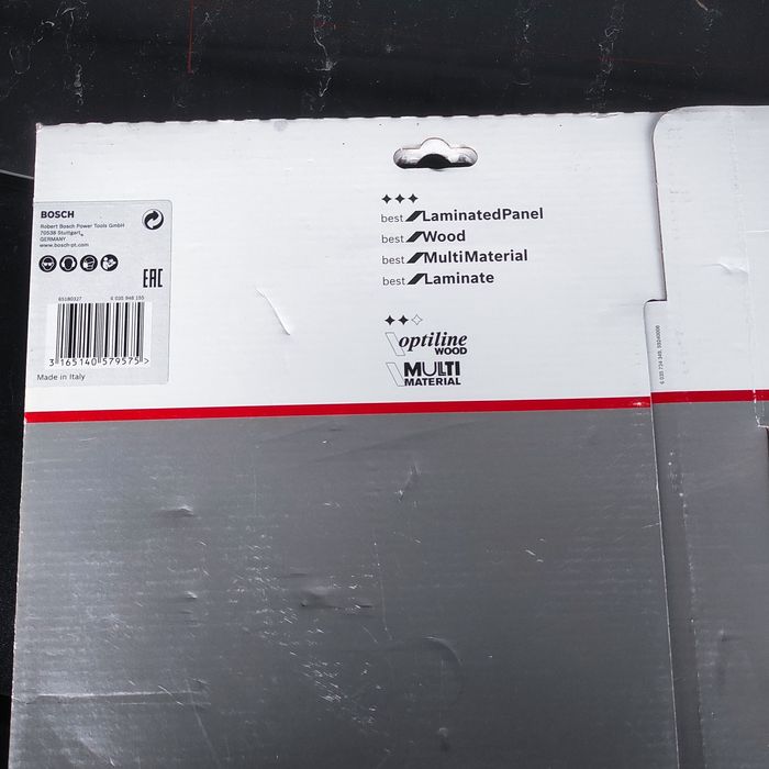 Nowa tarcza Bosch best for Laminate 254x30x2,5