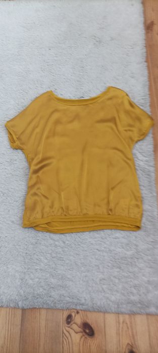 Przepiękna złota koszulka jak z Zary rozmiar 36