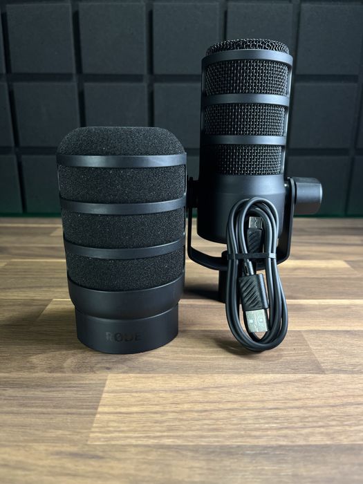 Rode PodMic USB (Доставимо кур’єром — БЕЗКОШТОВНО!)