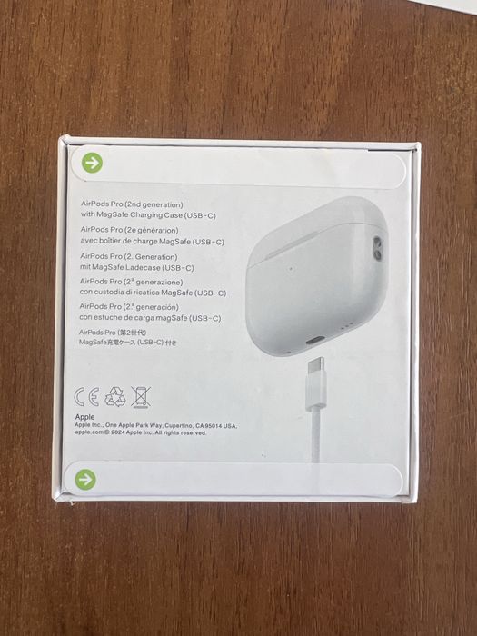 Airpods pro 2, шумоподав чіп airoha lux якість 1:1 + гарантія