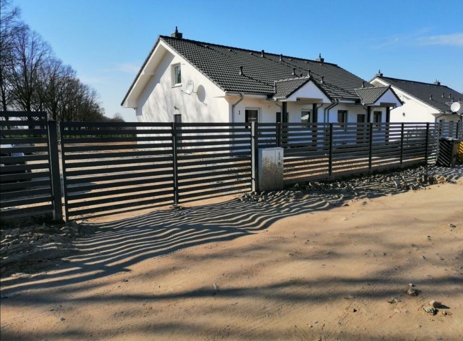 Ogrodzenie siatka panel montaż