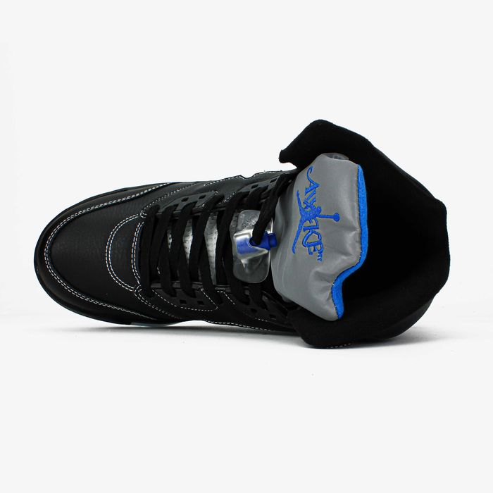 Мужские кроссовки Nike Air Jordan 5 Retro OG Black Metallic Reimagined