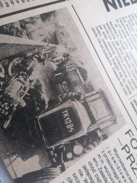 Gazeta MOTOR 1981 nr 38 łada maluch Fiat 125p PRL antyk klasyk