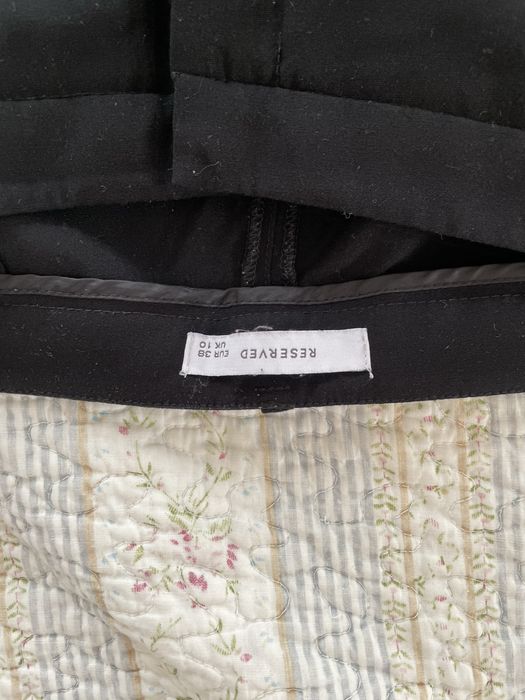 Spodnie czarne cygaretki reserved 38