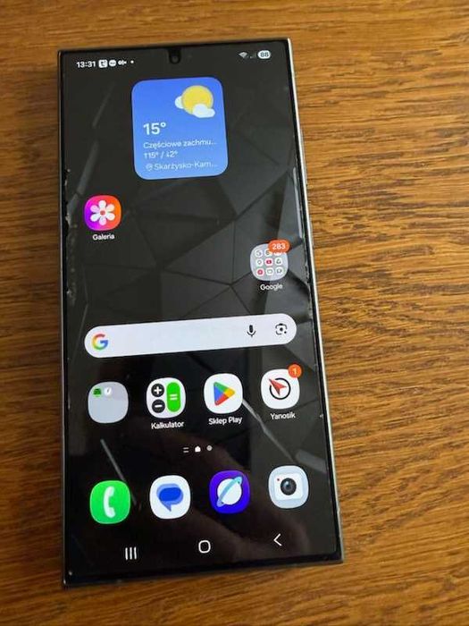 Samsung galaxy S24 Ultra 256GB czarny stan idealny jak nowy +etui