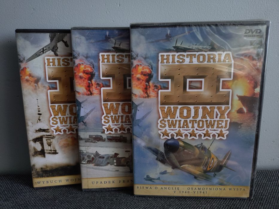 Historia II wojny światowej płyty Dvd