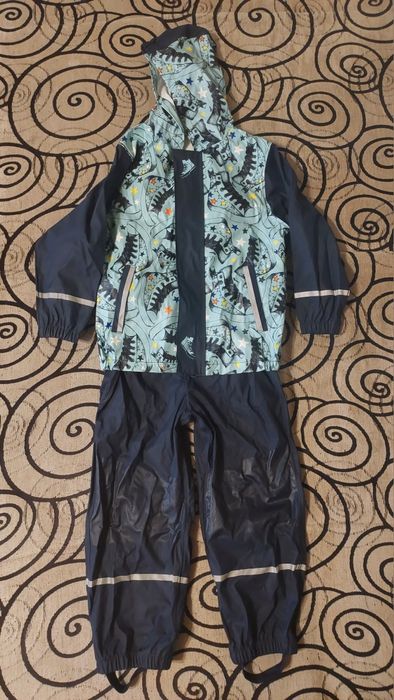 Дощовик, грязепруф, прорезинений комбінезон Lupilu 110/116