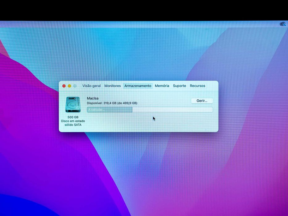 iMac i5 4k 21,5” - SSD de 500GB - 2017