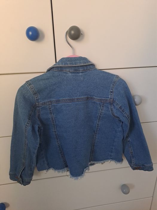 Kurtka jeansowa, rozmiar 98