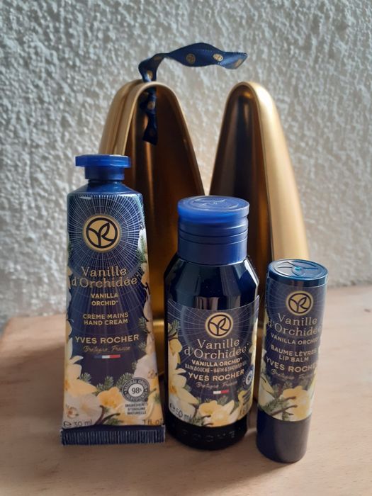 Conjunto baunilha orquidea yves  Rocher
