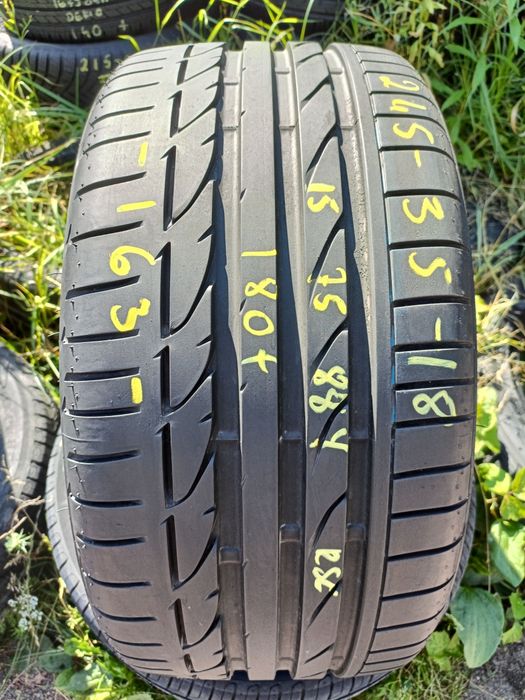 163, 245/35R18 Bridgestone Potenza S001 RSC 2015r 7.5mm 88Y