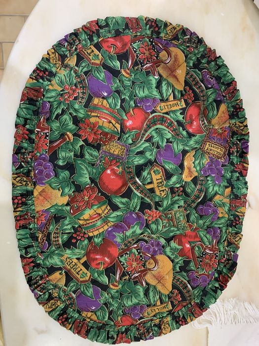 Naperons de cozinnha com motivos alimentares (frutas) novos a estrear