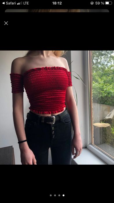 Топ красный