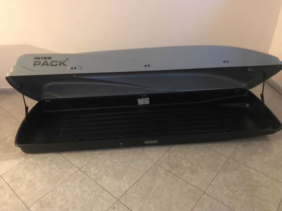 Bagażnik turystyczny, duży box dachowy 500 L Inter Pack, na wyjazdy