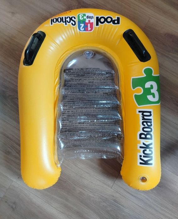 Deska dmuchana materac do nauki pływania 79 x 76 cm INTEX