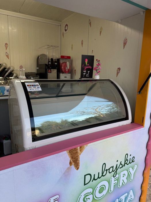 Budka na lody gastronomiczna