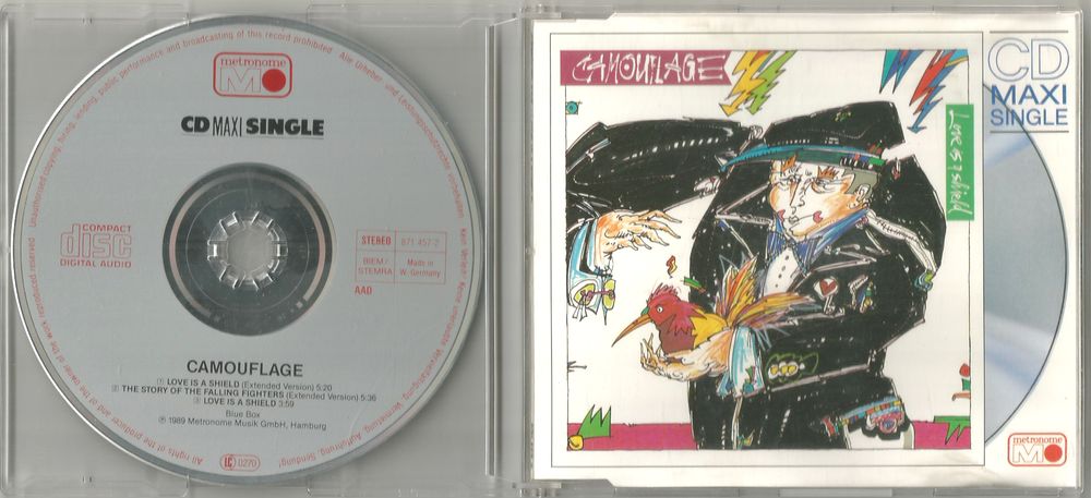 CAMOUFLAGE - Love Is A Shield CD [GER]