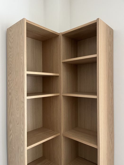 2 Estantes IKEA Billy efeito Carvalho