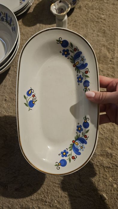 Naczynia porcelana Lubiana prl