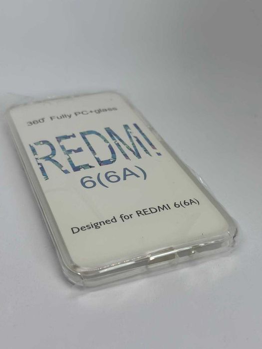Xiaomi Redmi 6/6A Obudowa Etui Case z wbudowanym szkłem ochronnym k718
