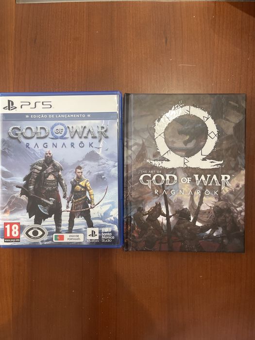God Of War Ragnarok PS5 Edição de Lançamento (com Art Book)