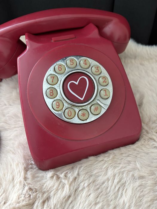 Telefon stacjonarny retro