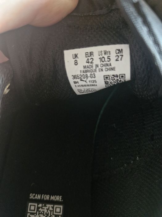 Adidasy damskie Puma rozm 42 dl wkladki 27cm