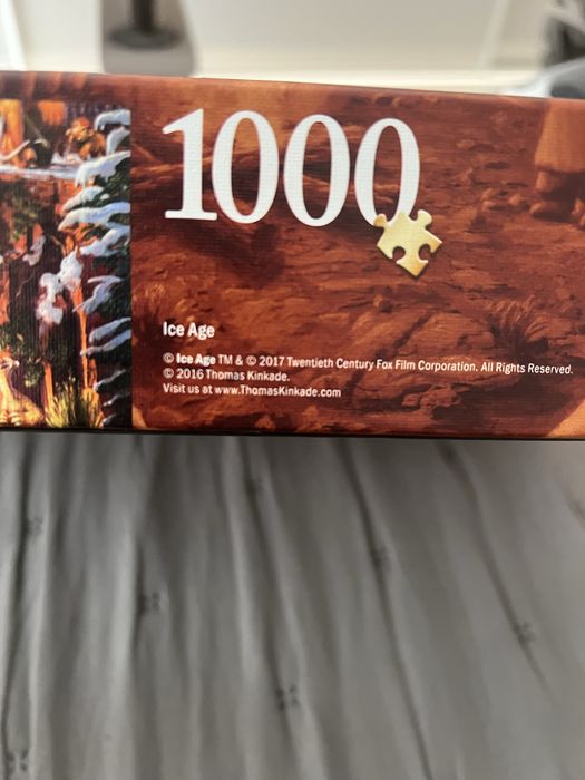 Puzzle Ice Age Thomas Kinkade. Puzzle Schmidt