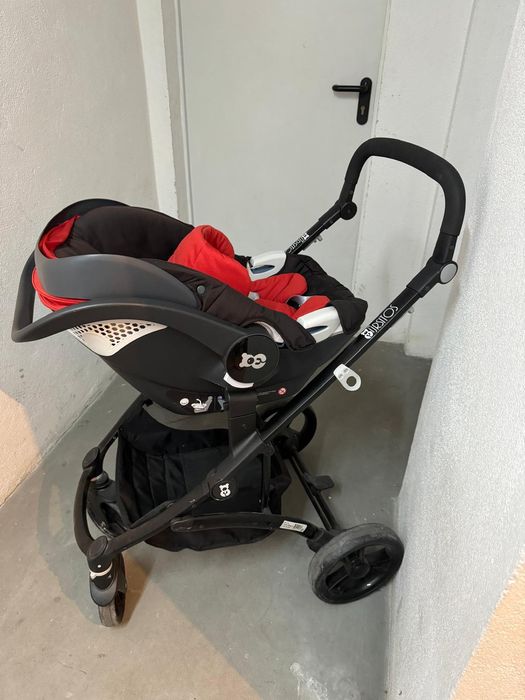 Carrinho bebé Ursitos G16 Duo convertible (ovo-cadeira- alcofa)