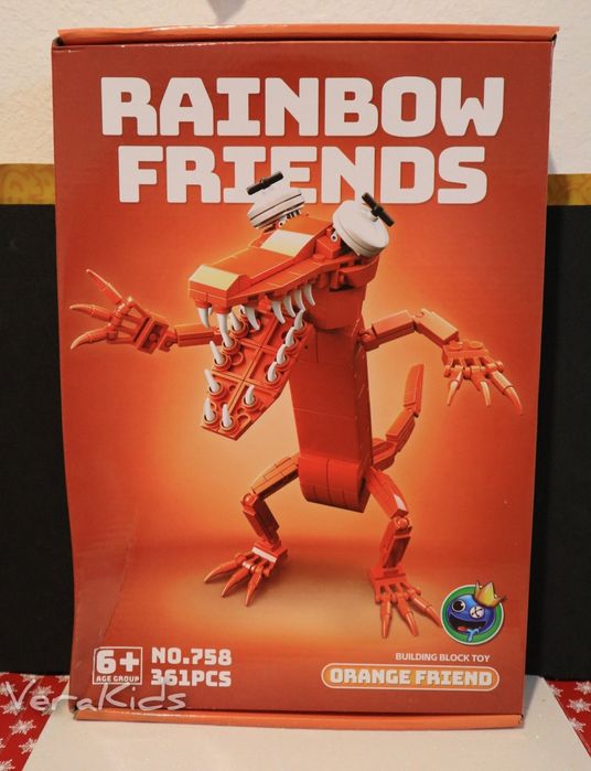 Розпродаж ! Райдужні друзі зелений синій оранжевий Roblox радужные