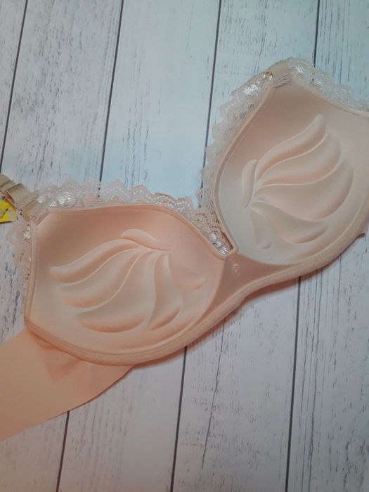 Безшовний мереживний бюстгальтер з пуш-ап, бюст коректор без косточек