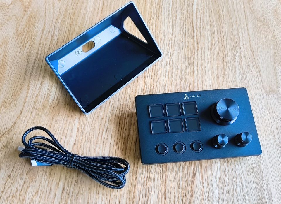 AJAZZ APK03 Stream Deck,  Button Box, makra, SimRacing, OBS,  klawisze