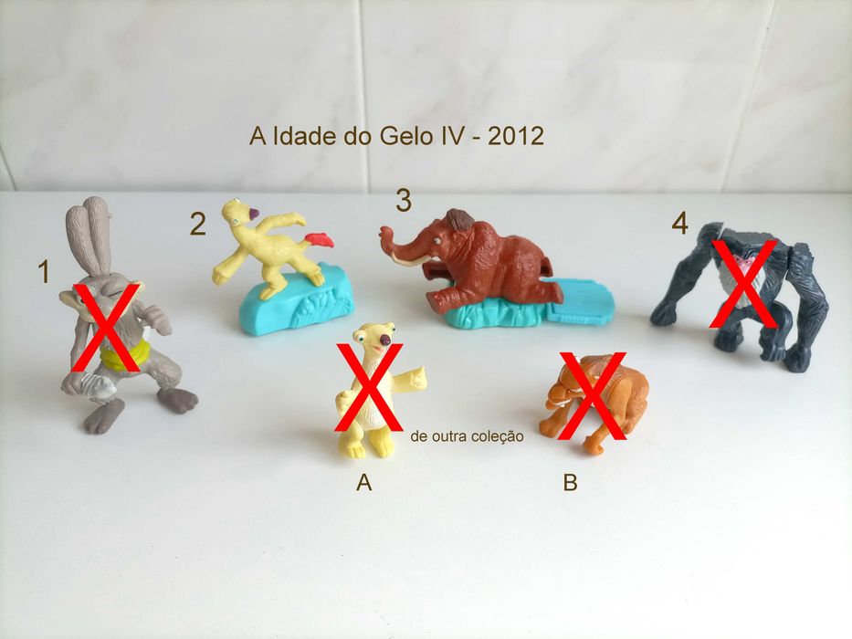 Happy Meal - bonecos de coleção McDonald's