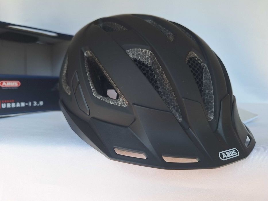 Kask rowerowy Abus Urban-I 3.0 Velvet Black S 51-55cm LED