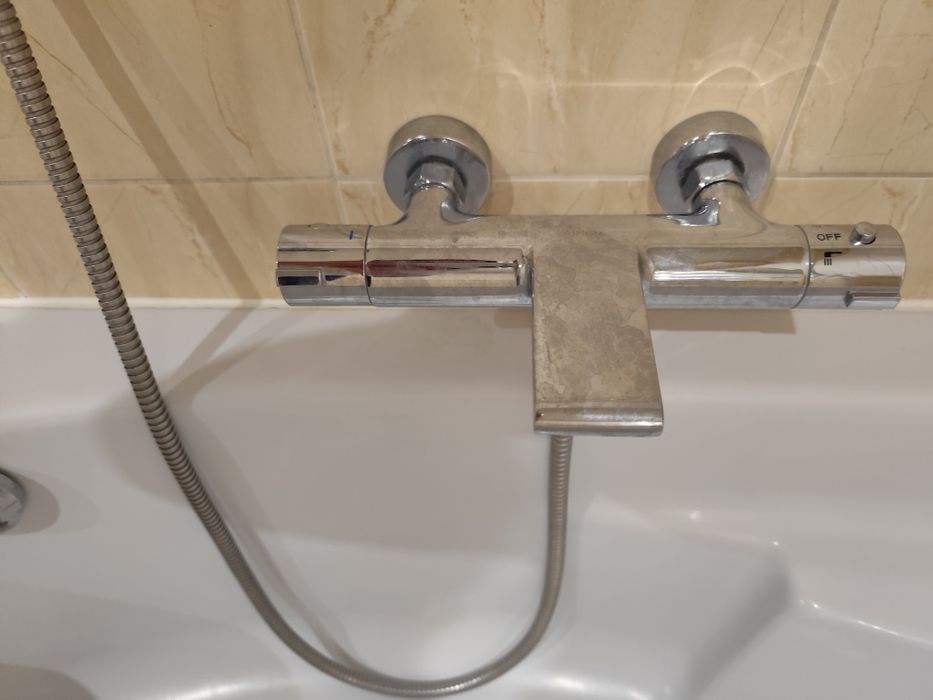 Wanna narożna do zabudowy duża plus bateria termostat