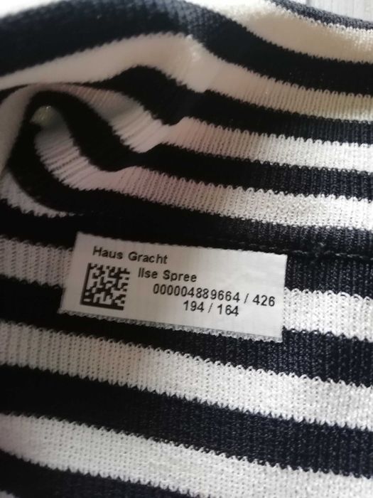 Sweter, bluzka w paski 194/164