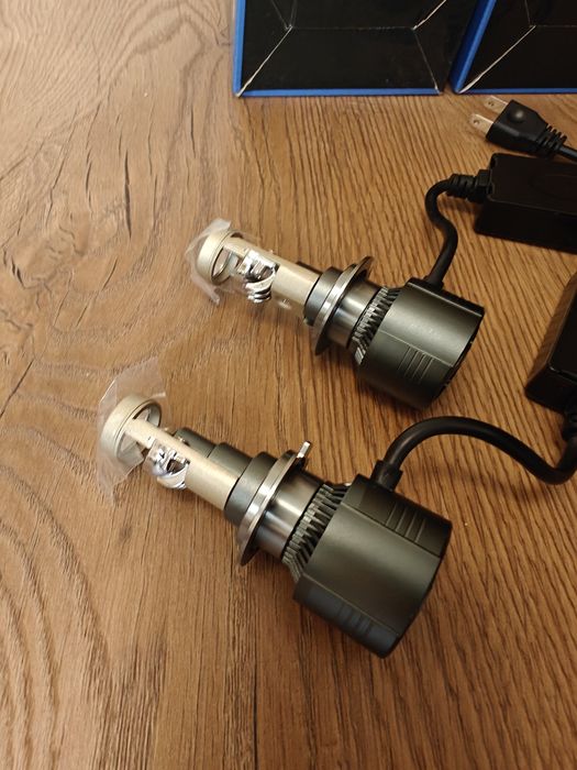 Автосвітло. Міні лінзи мини линзы LED G12 mini цоколь H7. Комплект